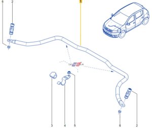 Stabilizator Oryg. 546118062R Logan 2 Sandero 2