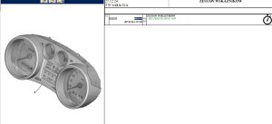 Licznik Obrotomierz Peugeot 308 9665107380 9806132380 610334 Używany Oryginał 