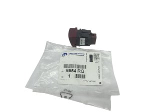 Włącznik Świateł Awaryjnych 6554RQ 6554.RQ Peugeot 206+/207 Oryginał Nowy