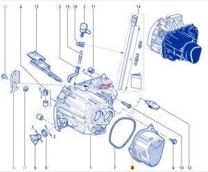 Obudowa Skrzyni Oryg. 3213100QAB Renault JH3 1.5DCI