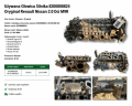 Głowica Silnika 8200808824 Używany Oryginał Renault Nissan 2.0 Dci M9R