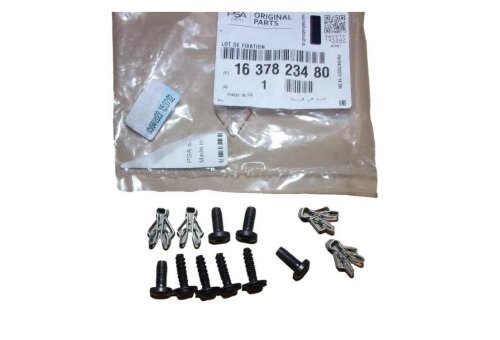 Spinki Zderzaka Zestaw 1637823480 Peugeot 508 II Oryginał Nowy