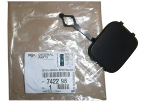 Zaślepka Listwy Zderzaka 742296 7422.96 Peugeot 3008 Oryginał Nowy