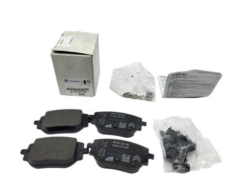 Klocki Hamulcowe Tył 1673597480 Peugeot Expert 16- Oryginał Nowy