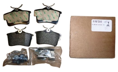 Klocki Hamulcowe 1616872580 Tył Citroen Berlingo Peugeot 308  1.6HDI 08> Oryginał Nowy