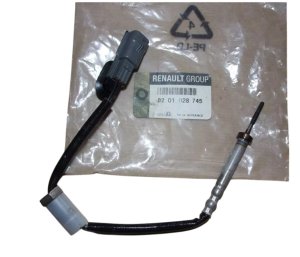 Czujnik Temperatury Spalin 8201028745 Renault 1.5 dCi Oryginał Nowy