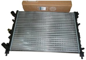 Chłodnica Wody + Czujnik Temperatury 7701038237 Renault Oryginał Nowy