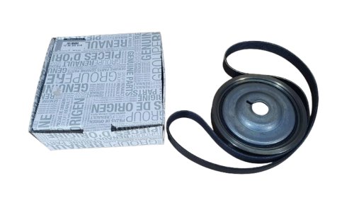 Zestaw Koło Pasowe Wału + Pasek 123035381R Dacia Duster II 1.5DCI Oryginał Nowy