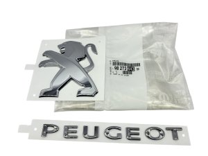 Emblemat Tył 98273643DX Peugeot Partner III/Rifter Oryginał Nowy