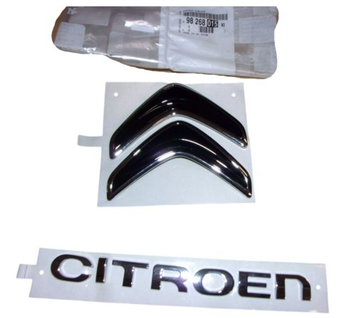Emblemat Tył 9826801580 Citroen C4 Cactus Oryginał Nowy