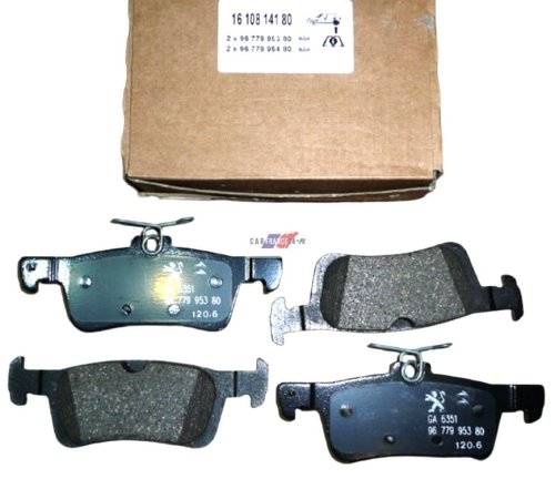 Klocki Hamulcowe Peugeot 308 Tył 249mm 1610814180