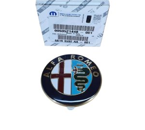 Emblemat 50521448 Alfa Romeo 159/Giulietta Oryginał Nowy