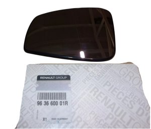 Wkład Lusterka 963660001R Renault Laguna III Lewy Biały Oryginał Nowy