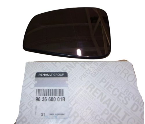Wkład Lusterka 963660001R Renault Laguna III Lewy Biały Oryginał Nowy