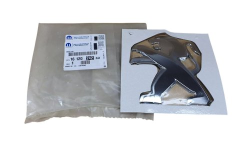 Emblemat Przód 1612024280 Peugeot Boxer III Oryginał Nowy