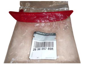 Odblask Zderzaka Tylny Prawy 265605789R Renault Clio IV Kombi Oryginał Nowy