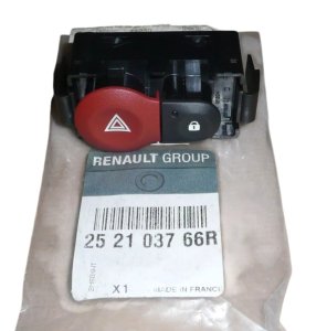Włącznik Świateł Awaryjnych 252103766R Renault Clio III Modus Twingo III Oryginał Nowy