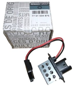 Opornik Dmuchawy 7701034875 Renault Clio Kangoo 1.2 1.5 dCi 1.6 16V Oryginał Nowy