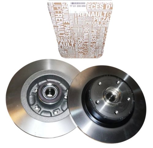 Tarcze Hamulcowe Tył Komplet 7701208850 Renault Megane II 2.0 dCi Oryginał Nowy