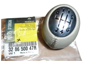 Gałka Zmiany Biegów 6 Biegów 328650047R Renault Megane III Oryginał Nowy