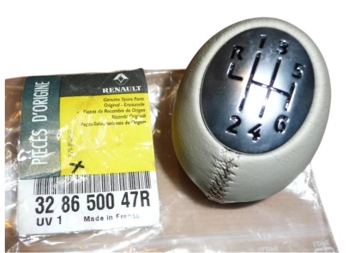 Gałka Zmiany Biegów 6 Biegów 328650047R Renault Megane III Oryginał Nowy