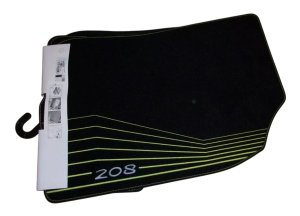 Dywaniki Welurowe 1613457580 Peugeot 208 Oryginał Nowe