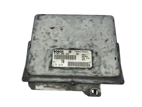 Sterownik silnika Bosch 0261206153 9635116680 używany oryginał PSA Peugeot Citroën