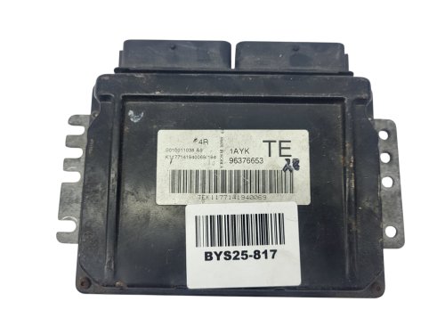 Sterownik silnika Chevrolet S010011038A9 96376653 używany oryginał Chevrolet