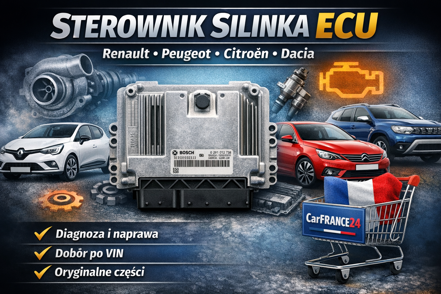 Sterownik silnika ECU – co to jest, jak działa i kiedy wymienić?